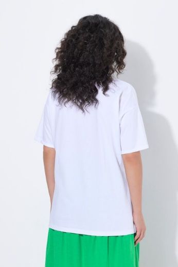 Plus size veliki brojevi Majica kratkih rukava šireg kroja za punije