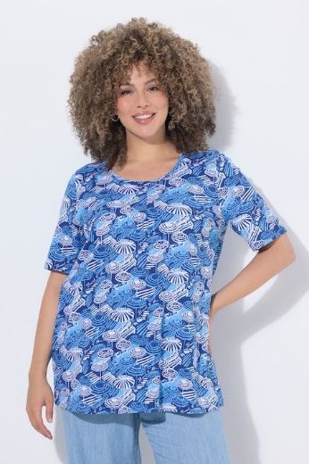 Plus size veliki brojevi Majica kratkih rukava A kroja za punije