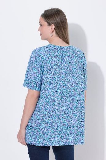 Plus size veliki brojevi Majica kratkih rukava V izreza za punije