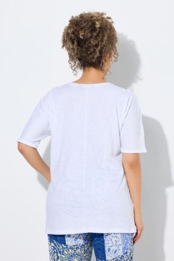 Plus size veliki brojevi Majica kratkih rukava šireg kroja za punije