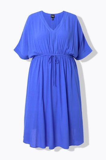 Plus size veliki brojevi Haljina maxi kratkih rukava A kroja za punije