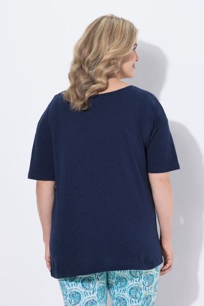 Veliki brojevi Majica kratkih rukava pamučna moda za punije