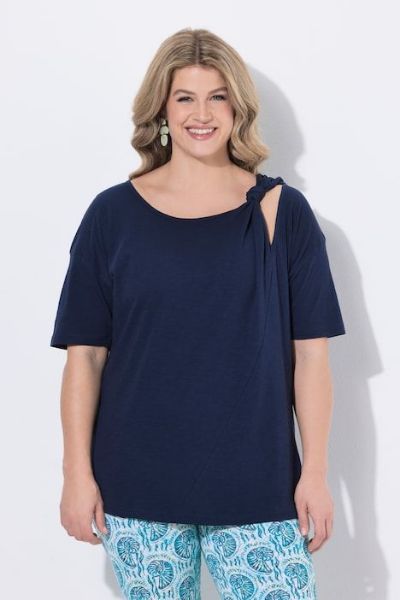 Veliki brojevi Majica kratkih rukava pamučna moda za punije