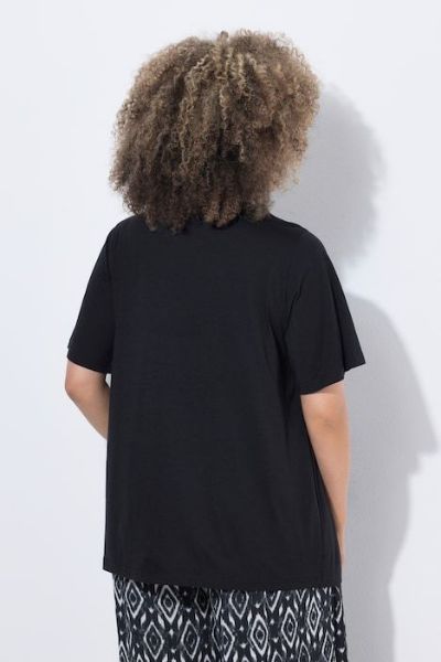 Veliki brojevi Majica kratkih rukava A kroja moda za punije