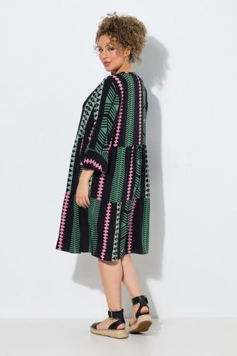 Plus size veliki brojevi Haljina 3/4 rukava za punije