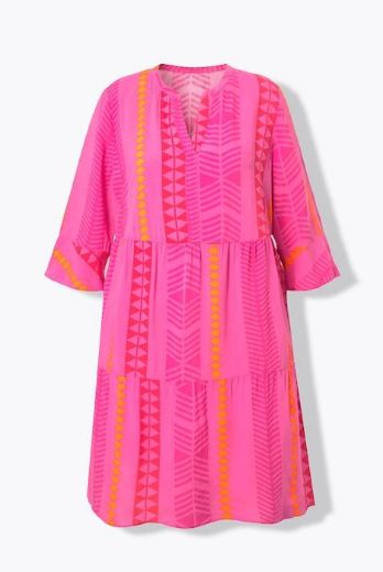 Plus size veliki brojevi Haljina 3/4 rukava za punije