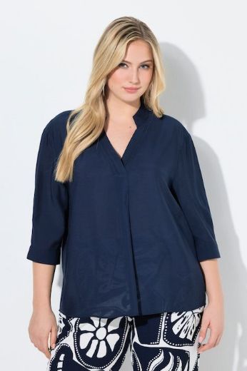 Plus size veliki brojevi Bluza 3/4 rukava šireg kroja za punije