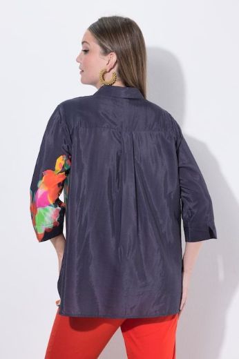 Plus size veliki brojevi Bluza 3/4 rukava A kroja za punije