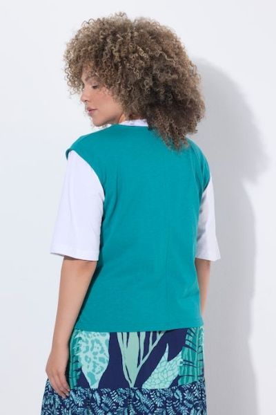 Veliki brojevi Prsluk V izreza moda za punije