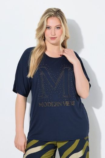 Plus size veliki brojevi Majica kratkih rukava šireg kroja za punije