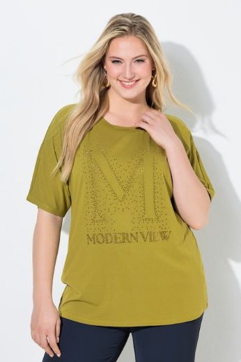 Plus size veliki brojevi Majica kratkih rukava šireg kroja za punije