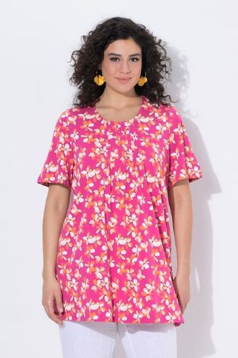 Plus size veliki brojevi Majica kratkih rukava dužeg kroja za punije