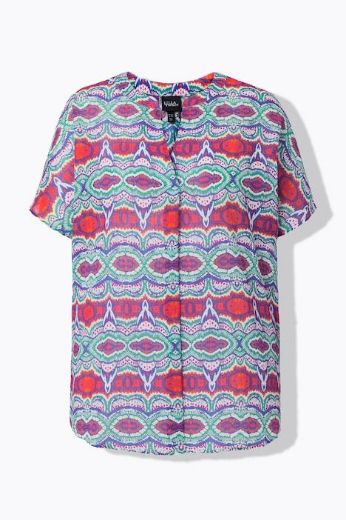 Plus size veliki brojevi Bluza kratkih rukava za punije