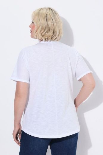 Plus size veliki brojevi Majica kratkih rukava dužeg kroja za punije