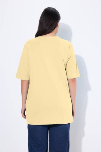 Plus size veliki brojevi Majica V izrez Basic za punije