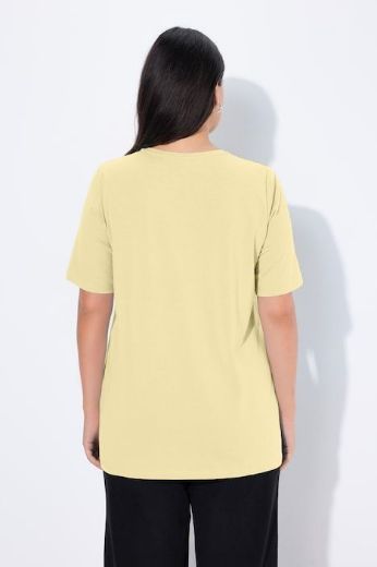 Plus size veliki brojevi Majica A kroj V ovratnik za punije