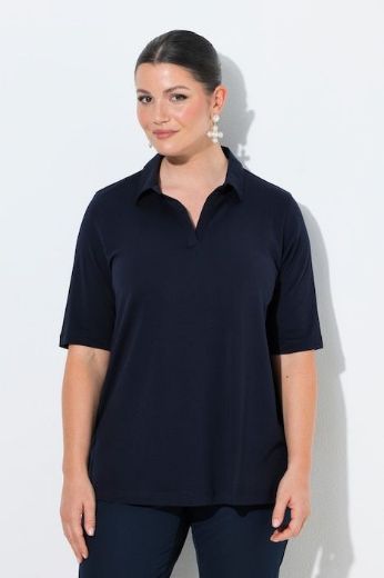 Plus size veliki brojevi Majica Polo za punije