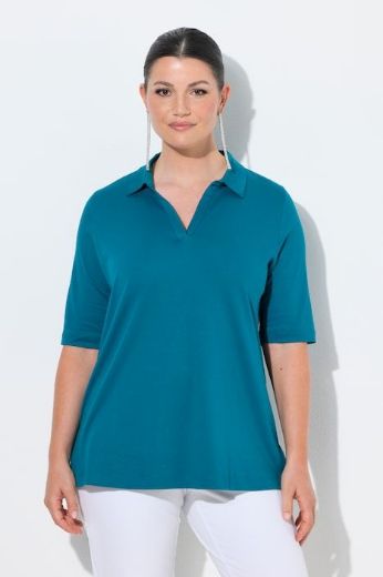 Plus size veliki brojevi Majica Polo za punije