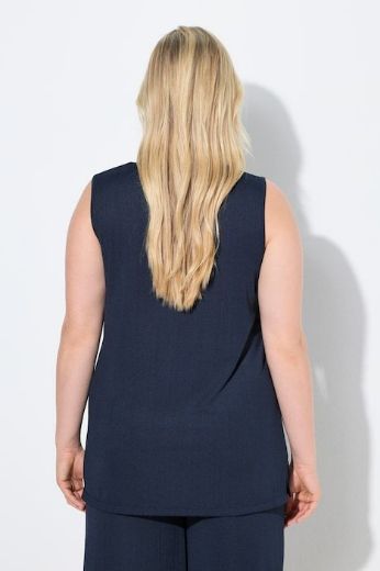 Plus size veliki brojevi Majica bez rukava A kroja za punije