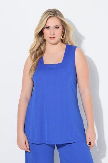 Plus size veliki brojevi Majica bez rukava A kroja za punije