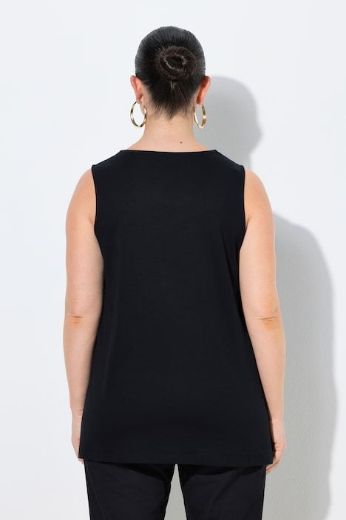 Plus size veliki brojevi Majica bez rukava A kroja za punije