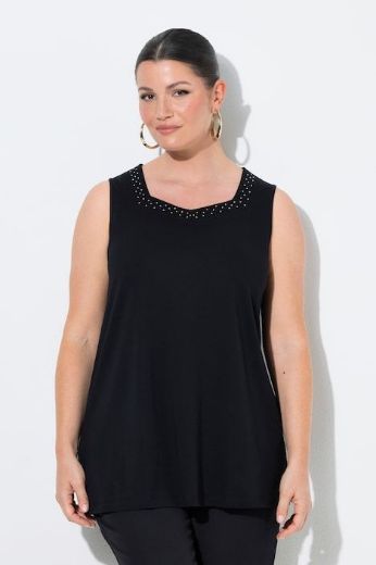 Plus size veliki brojevi Majica bez rukava A kroja za punije