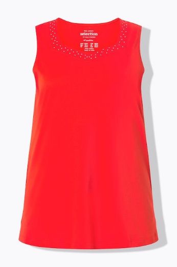 Plus size veliki brojevi Majica bez rukava A kroja za punije