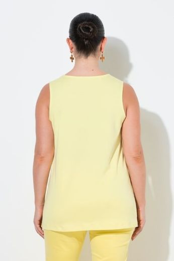 Plus size veliki brojevi Majica bez rukava A kroja za punije