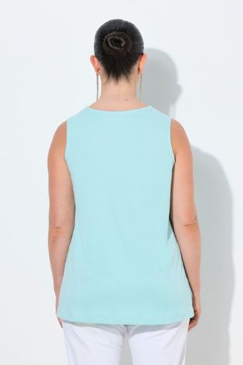 Plus size veliki brojevi Majica bez rukava A kroja za punije