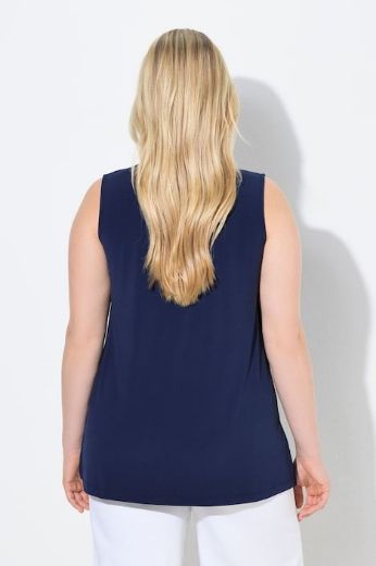 Plus size veliki brojevi Majica bez rukava A kroja za punije