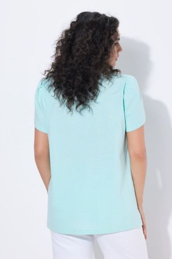 Plus size veliki brojevi Majica kratkih rukava okruglog ovratnika za punije