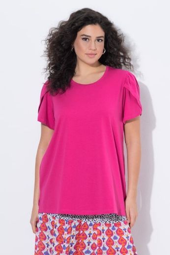Plus size veliki brojevi Majica kratkih rukava okruglog ovratnika za punije