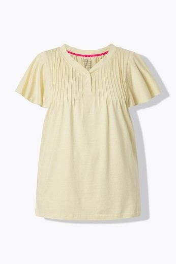 Plus size veliki brojevi Majica kratkih rukava s gumbima za punije