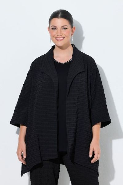 Veliki brojevi Jakna lagana 3/4 rukavi moda za punije