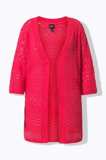 Plus size veliki brojevi Jakna lagana rukavi 3/4 za punije