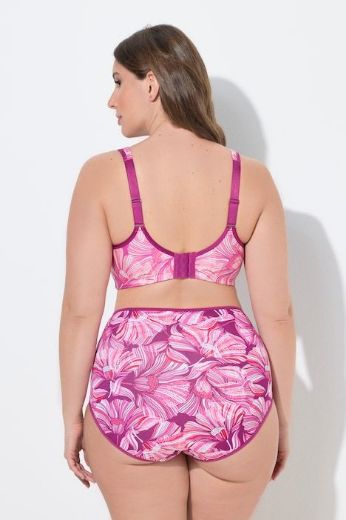Plus size veliki brojevi Grudnjak bez žice cvjetnog printa za punije