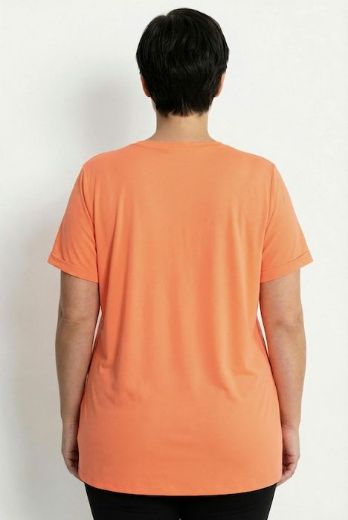 Plus size veliki brojevi Majica kratkih rukava okruglog ovratnika za punije