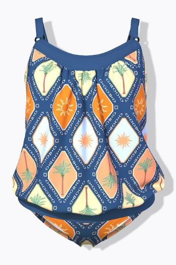 Plus size veliki brojevi Kupaći kostim tankini za punije