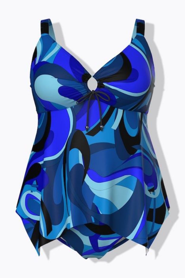 Plus size veliki brojevi Kupaći kostim tankini za punije