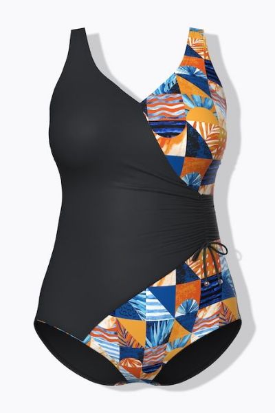 Veliki brojevi Kupaći kostim jednodijelni mekanih košarica moda za punije