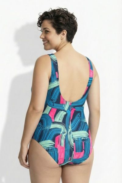 Veliki brojevi Kupaći kostim jednodijelni moda za punije