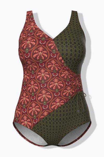 Veliki brojevi Kupaći kostim jednodijelni mekanih košarica moda za punije