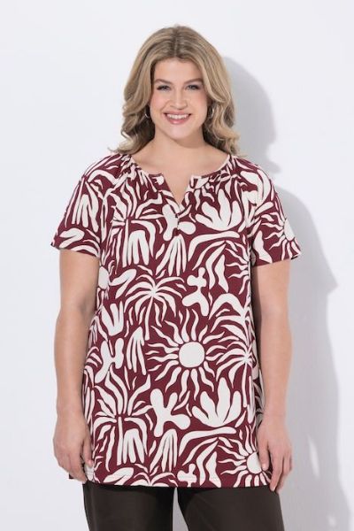 Veliki brojevi Majica kratkih rukava pamučna moda za punije