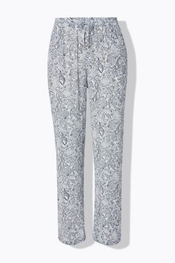 Plus size veliki brojevi Hlače širokih nogavica elastičnog struka za punije