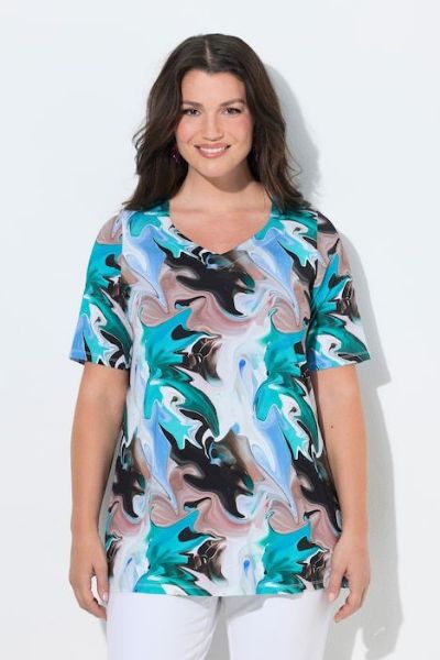 Veliki brojevi Majica kratkih rukava moda za punije