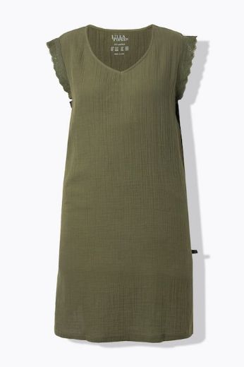 Plus size veliki brojevi Spavaćica bez rukava  muslin za punije