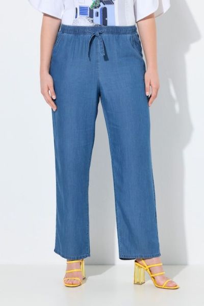 Veliki brojevi Hlače elastičnog struka moda za punije