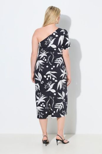 Plus size veliki brojevi Haljina maxi kratkih rukava za punije