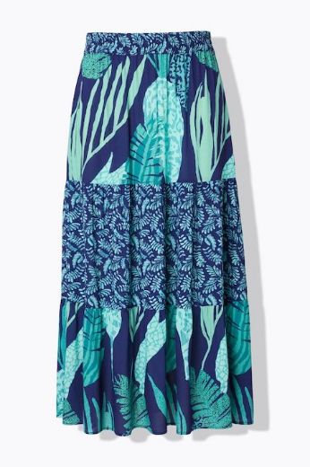 Plus size veliki brojevi Suknja maxi elastčnog struka za punije