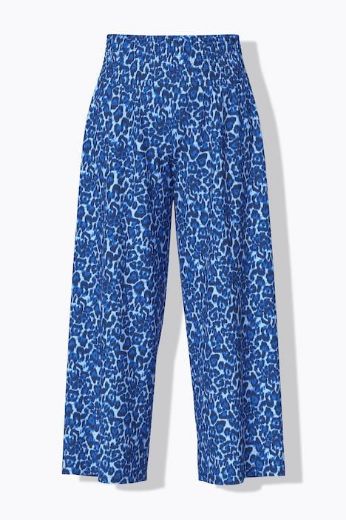 Plus size veliki brojevi Hlače širokih nogavica elastičnog struka za punije